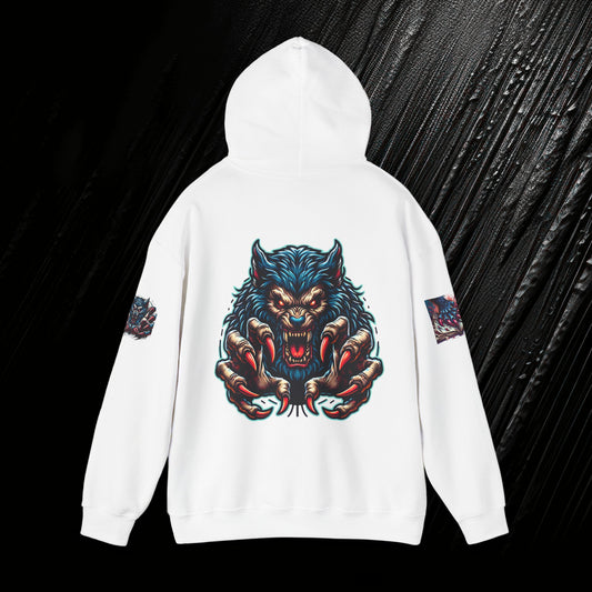 Wrath of the Werewolf pullover hoodie